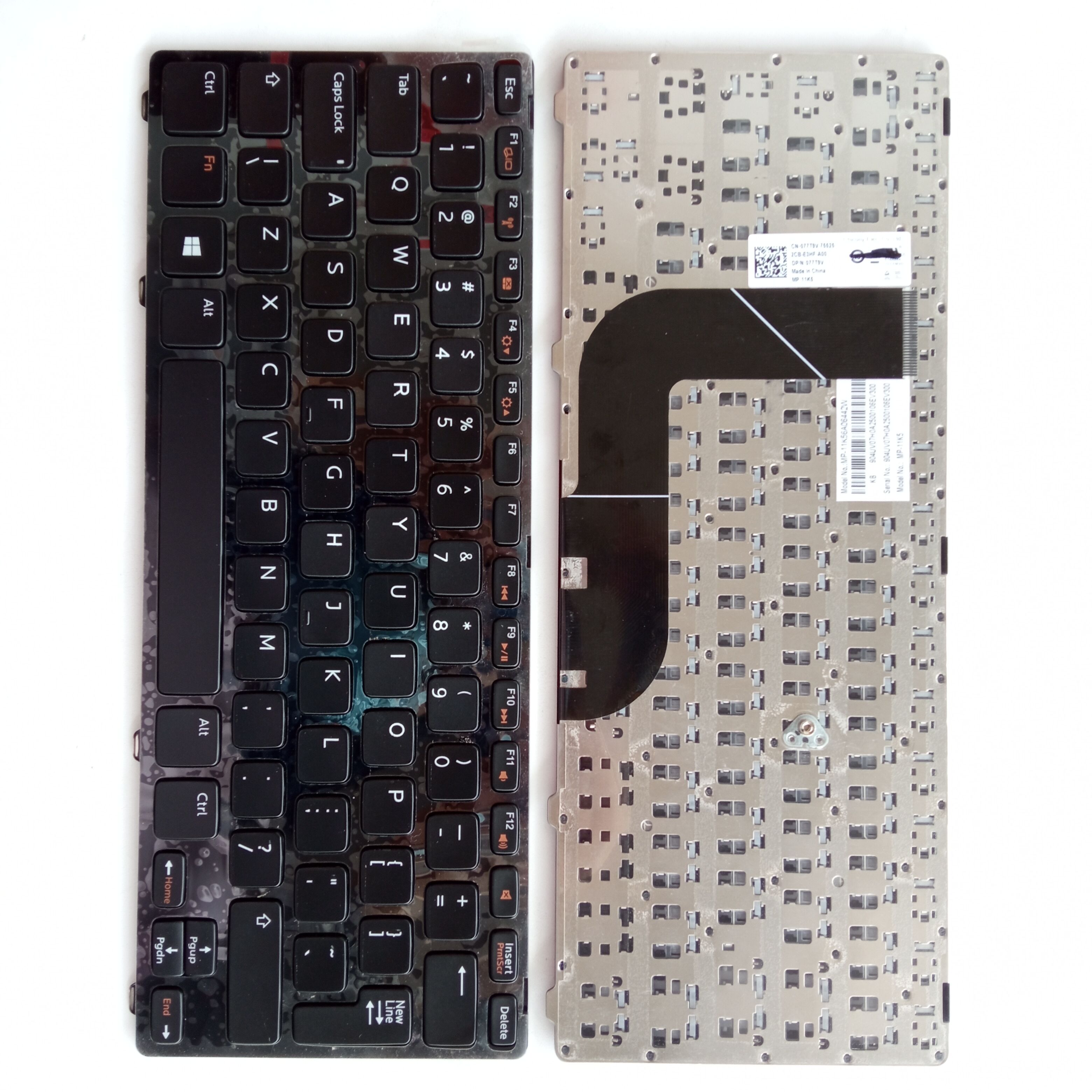 Picture of New Replacement Laptop Keyboard For DELL 14Z-5423 BLACK FRAME BLACK UI Layout